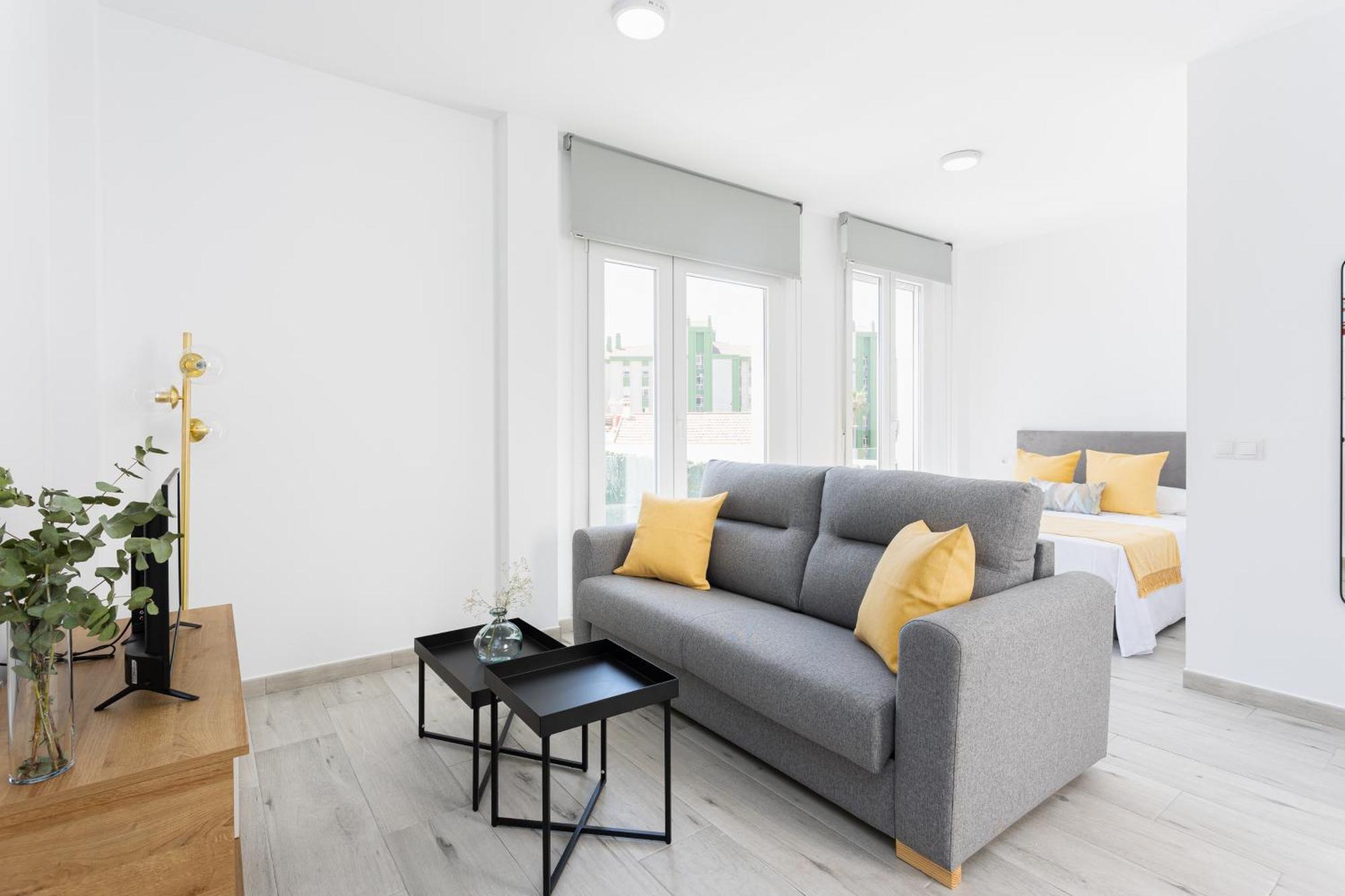 Apartamentos La Pelusa Málaga Rum bild